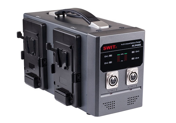4x 220Wh PB-S220S / 1x 4-ch PC-P430S Accu Set | Accu's &amp - Professionele Video Systemen