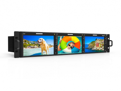 R-5T 12G-SDI Supported 3 x 5.5’’ LCD Full HD Screen