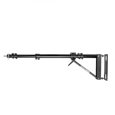 098SHB Zwart Short Wall Boom (stand not included) 