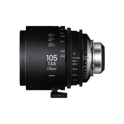 105mm T2.5 PL Mount Lens FF Classic Prime Line