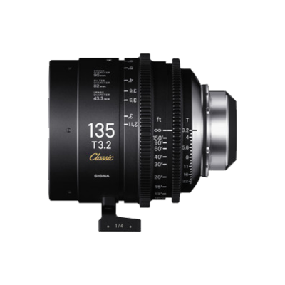 135mm T3.2 PL Mount Lens FF Classic Prime Line