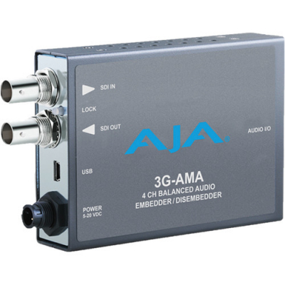 3G-AMA 3G-SDI Analog Audio Embed/Disembed