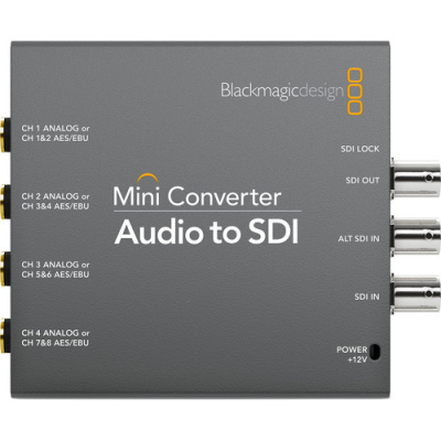 Mini Converter Audio to SDI 2