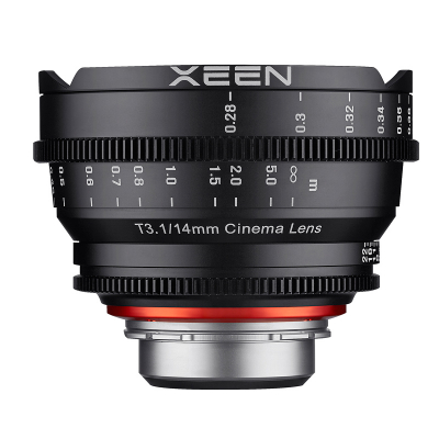 14mm T3.1 Cine Canon EF Lens