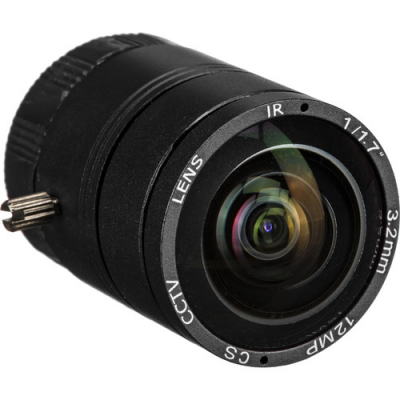CS-3.2-12MP 3.2mm F2.0 12MP 4K/UHD CS Mount Prime Lens