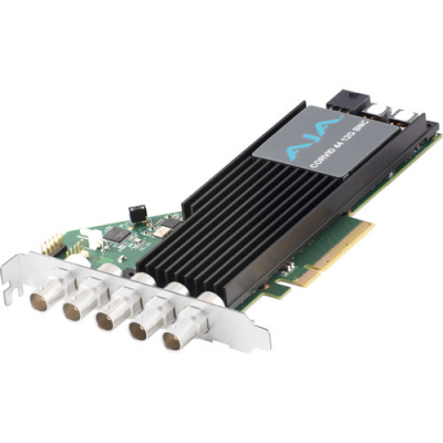 Corvid 44 12G BNC PCIe 4-Ch 12G-SDI I/O Card Fanless HDBNC