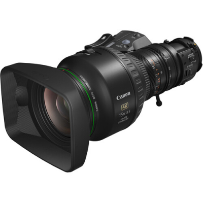CJ15ex8.5B 15x UHD 4K 2/3" Portable Zoom Lens with Image Stabilization