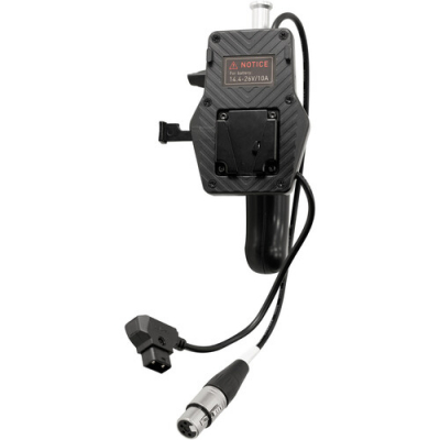 V-Mount Battery Grip with 4-Pin XLR Connector