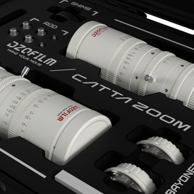 Catta FF 18-35/35-80mm T2.9 Cine 2-Lens Bundle (Sony E, White)