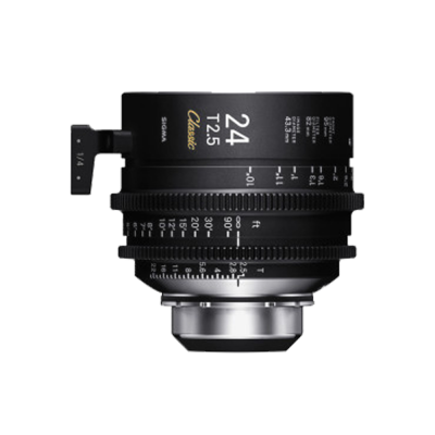 24mm T2.5 PL Mount Lens FF Classic Prime Line