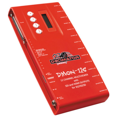 DMON-12S: 12 Channel Multi-Viewer w/ HDMI & SDI Outputs for 3G/HD/SD 