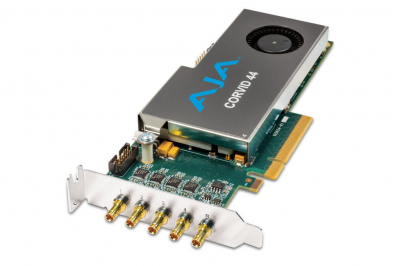 Corvid 44 Standard-profile 8-Lane PCIe, 4 x SDI independently configurable