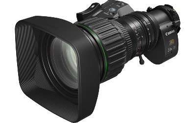 CJ24ex7.5B 4K tele photo  portable lens w/2x ext, focus motor