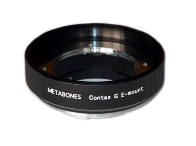Contax G - Sony E-Mount Lens Adapter
