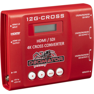 12G-CROSS: 4K HDMI/SDI Cross Converter