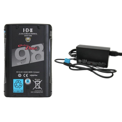 1 x DUO-C98 Battery, 1 x VL-DT1 Advanced D-Tap charger