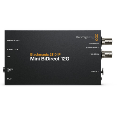 2110 IP Mini BiDirect 12G Converter