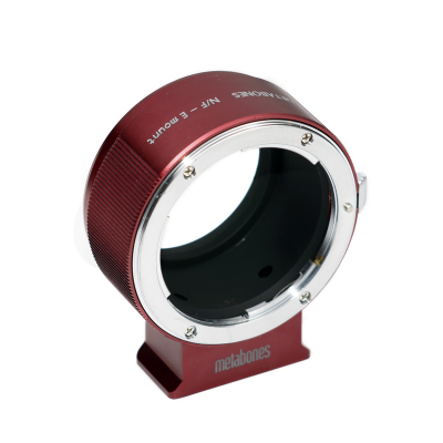 Nikon F - Sony E-Mount II Lens Adapter (Red)