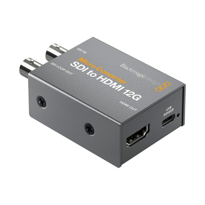 Micro Converter SDI - HDMI 12G wPSU