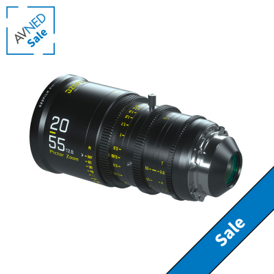 Pictor 20-55mm T2.8 S35 Parfocal Zoom lens Black