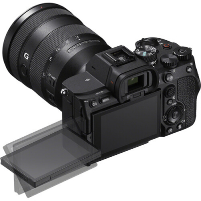 Alpha 7 IV FF hybrid camera + Canon EF - E-mount T Smart Adapter