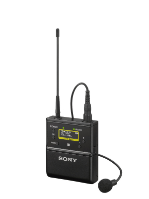 UTX-B40/K33 Belt-Pack Transmitter incl. dasspeld microfoon