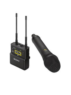 UWP-D22/K33 handheld wireless microphone package