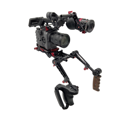 Sony FX6 Recoil Rig with Dual Trigger Grips